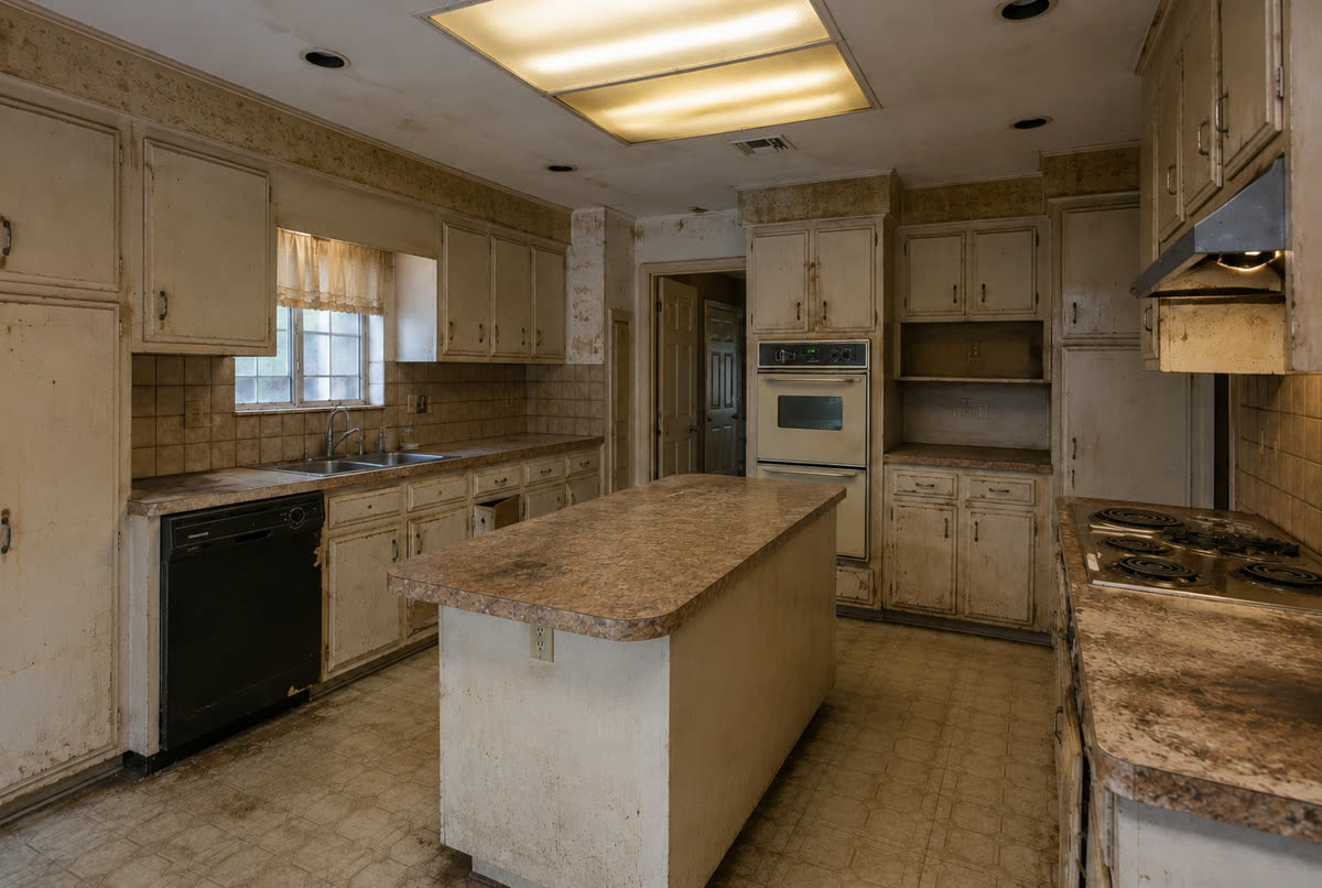 Kitchen remodel before